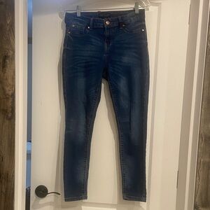 Celebrity Pink Dark Blue Skinny Jeans